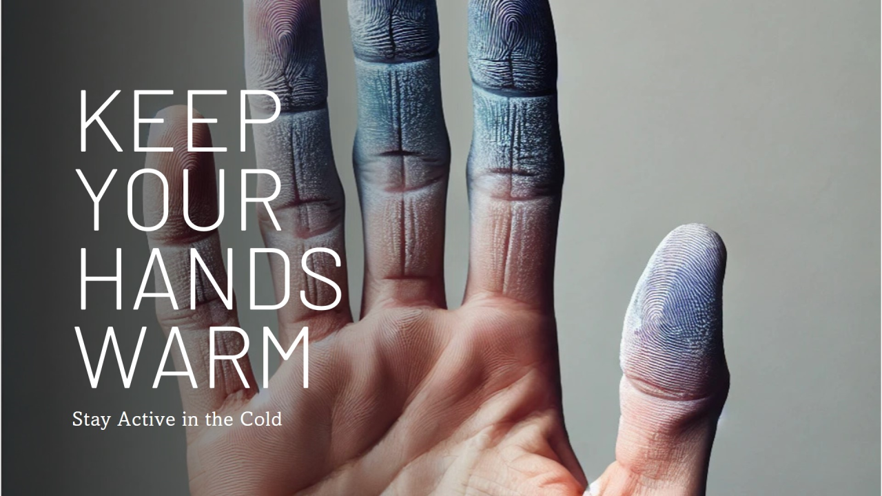 Keep Your Hands Warm: Stay Active in The Cold